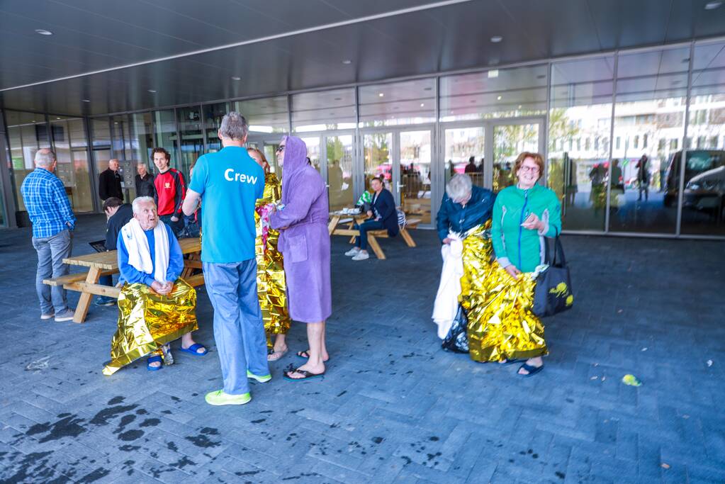 Ontruimingsoefening Amerena zwembad