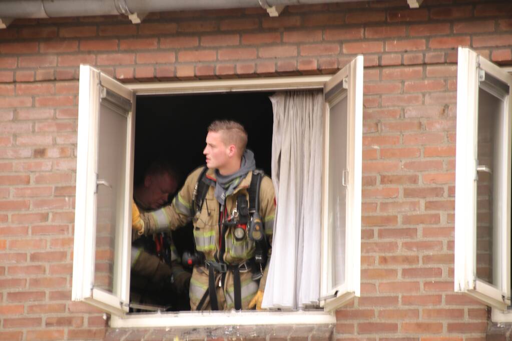 Kortsluiting veroorzaakt brand op bovenverdieping woning