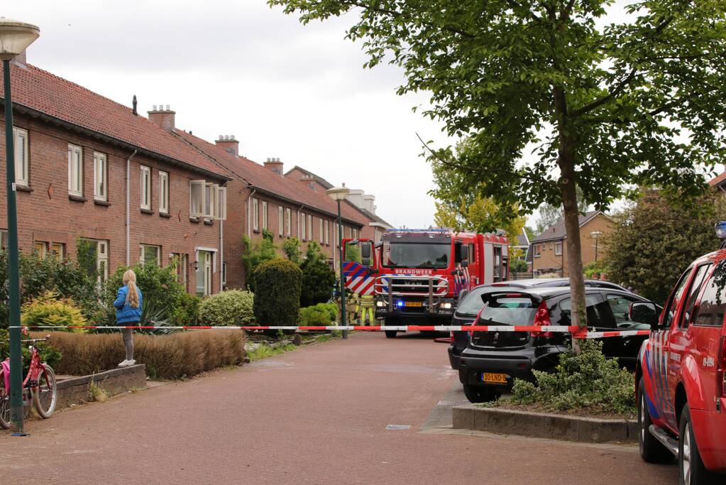 Kortsluiting veroorzaakt brand op bovenverdieping woning