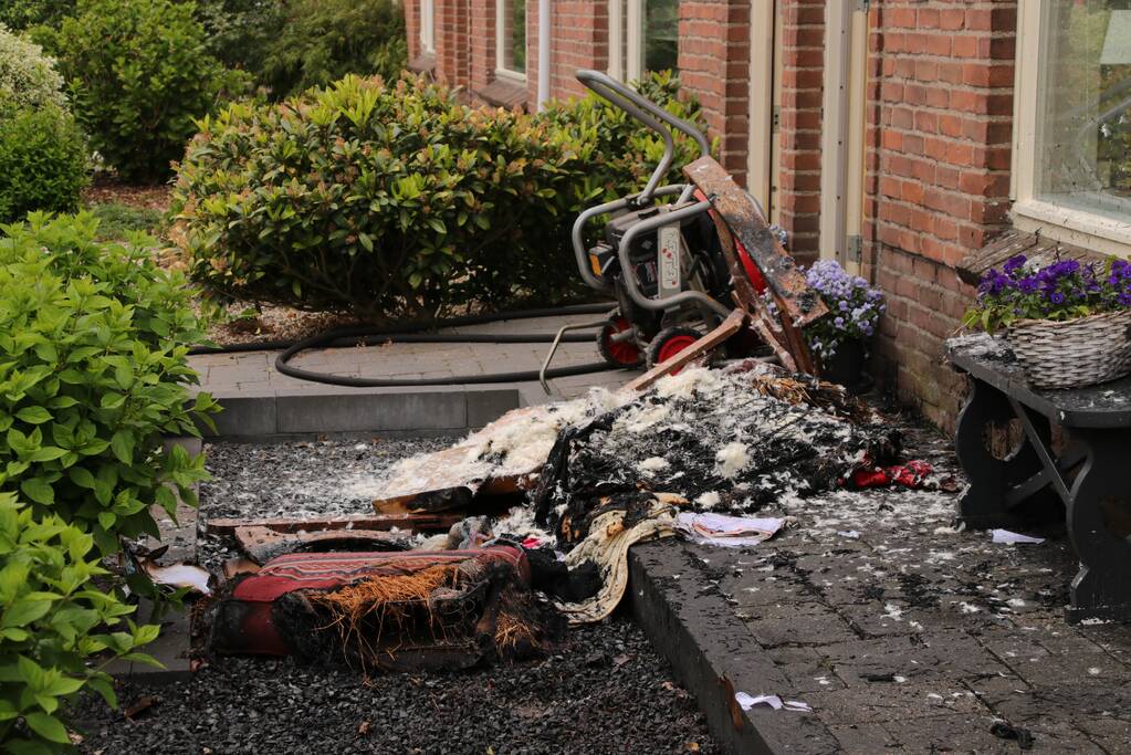 Kortsluiting veroorzaakt brand op bovenverdieping woning