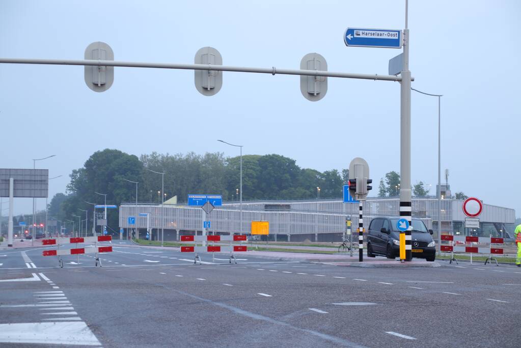 Harselaartunnel acht nachten afgesloten voor afrondende werkzaamheden