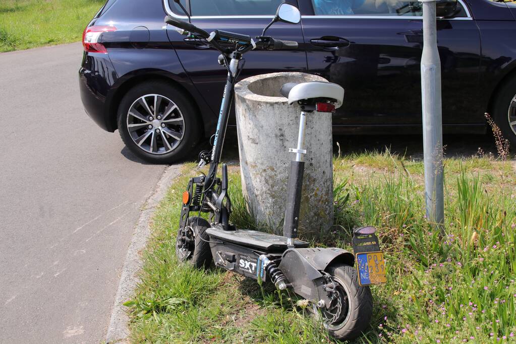 Man gewond na val met elektrische step