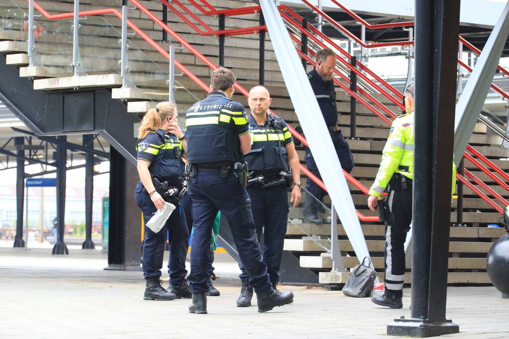 Verdacht pakketje in trein