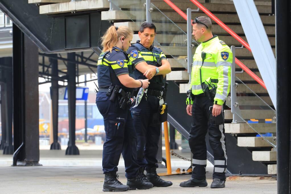 Verdacht pakketje in trein