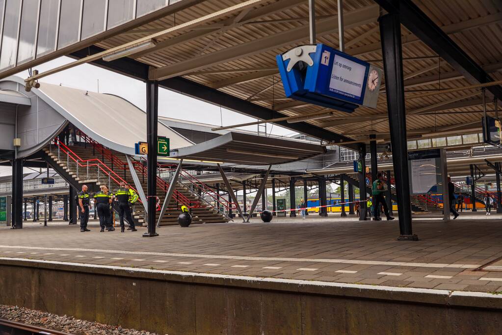 Verdacht pakketje in trein