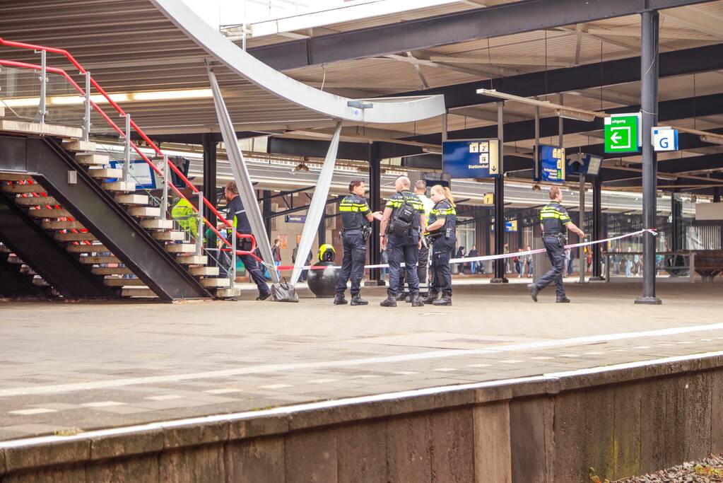 Verdacht pakketje in trein