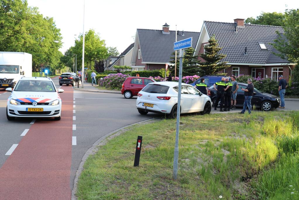 Flinke schade bij aanrijding op kruising