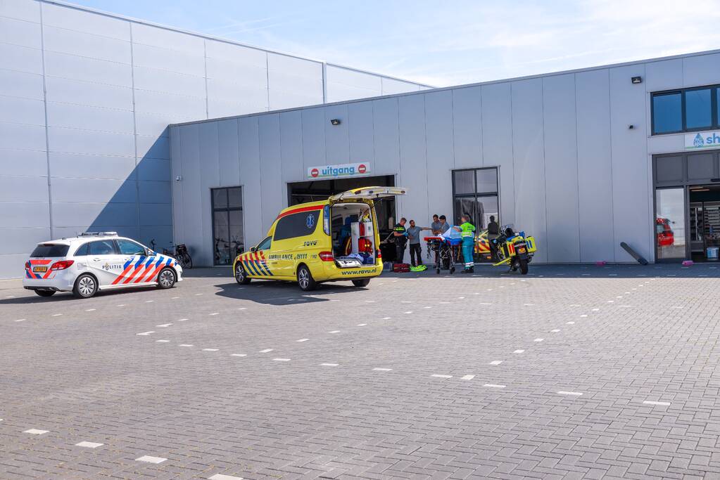 Hoogzwangere vrouw aangereden