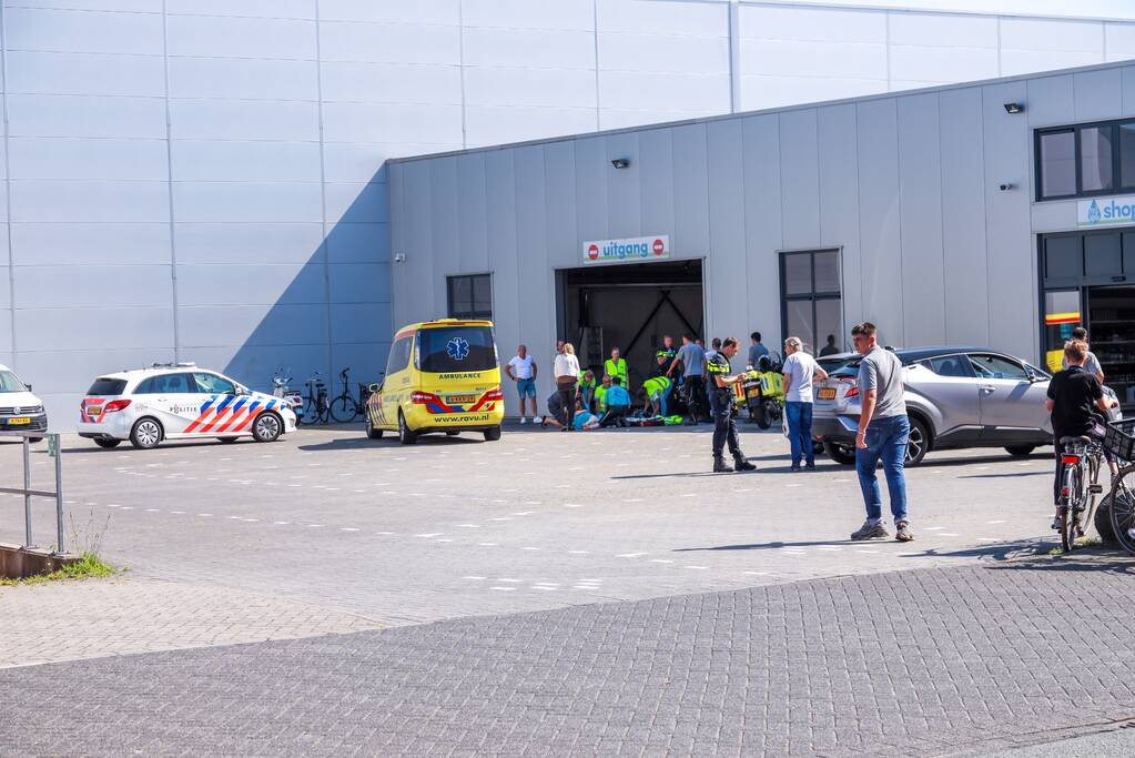 Hoogzwangere vrouw aangereden