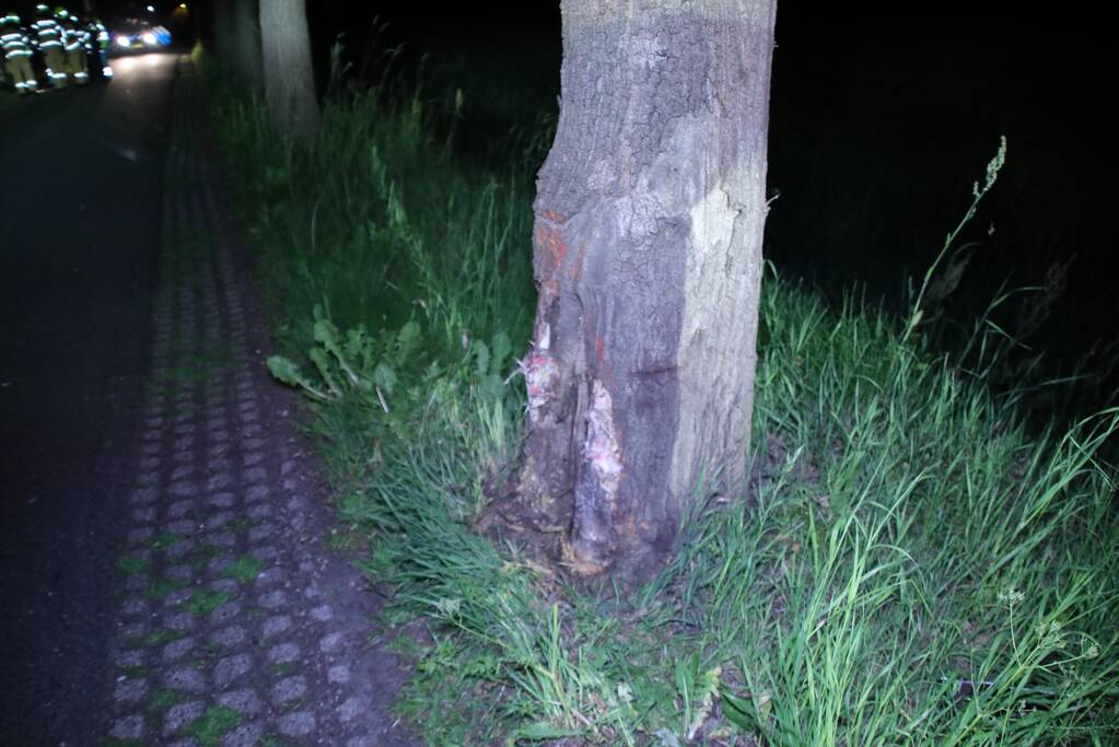 Gewonde bestuurder vlucht na crash