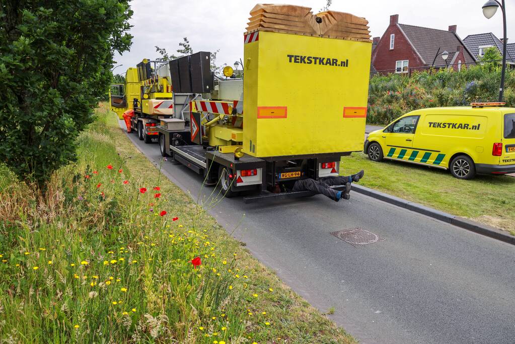 Vastgelopen remmen zorgt voor verkeershinder
