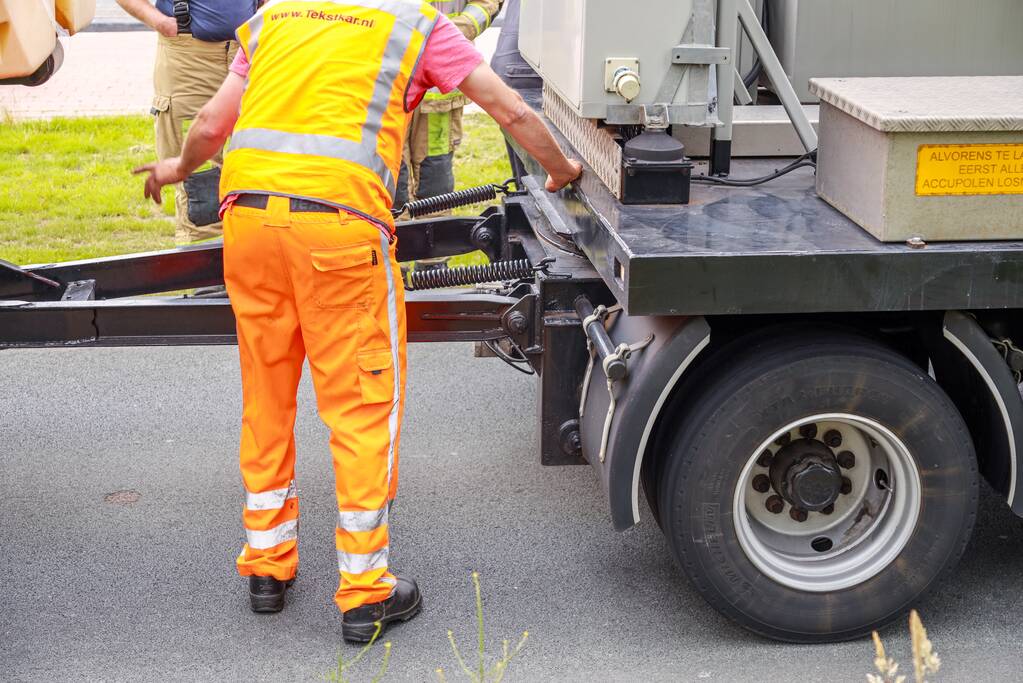 Vastgelopen remmen zorgt voor verkeershinder