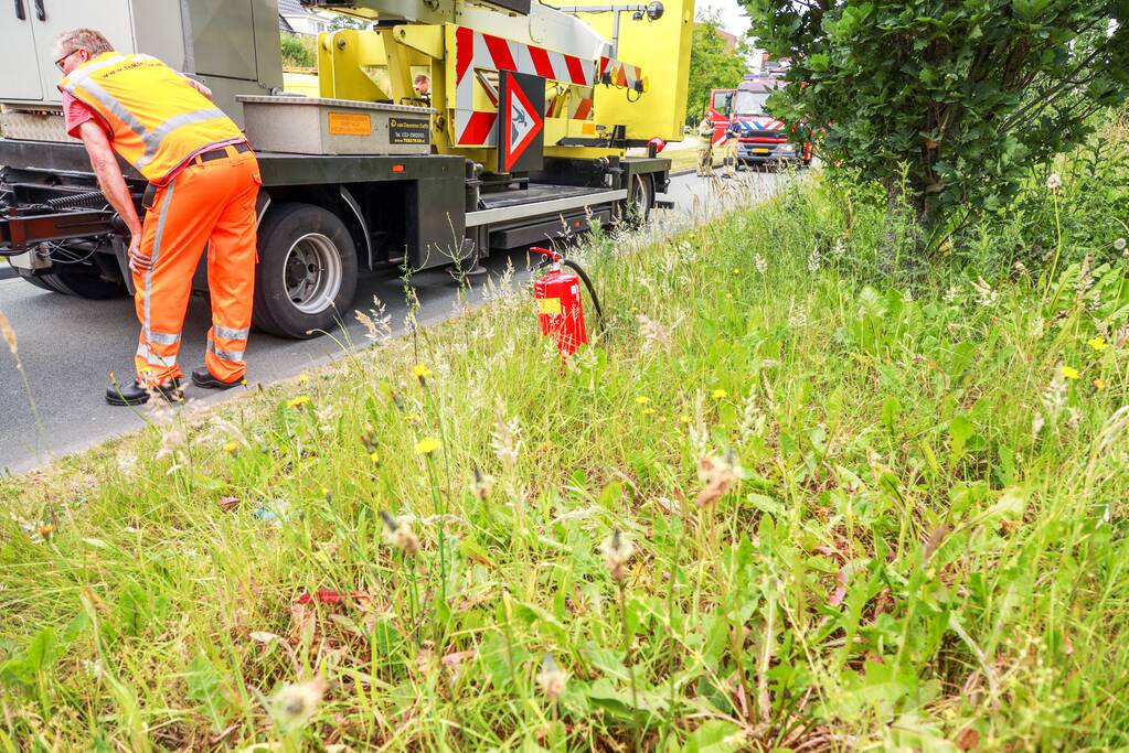 Vastgelopen remmen zorgt voor verkeershinder