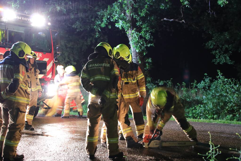 Veel stormschades in midden Nederland
