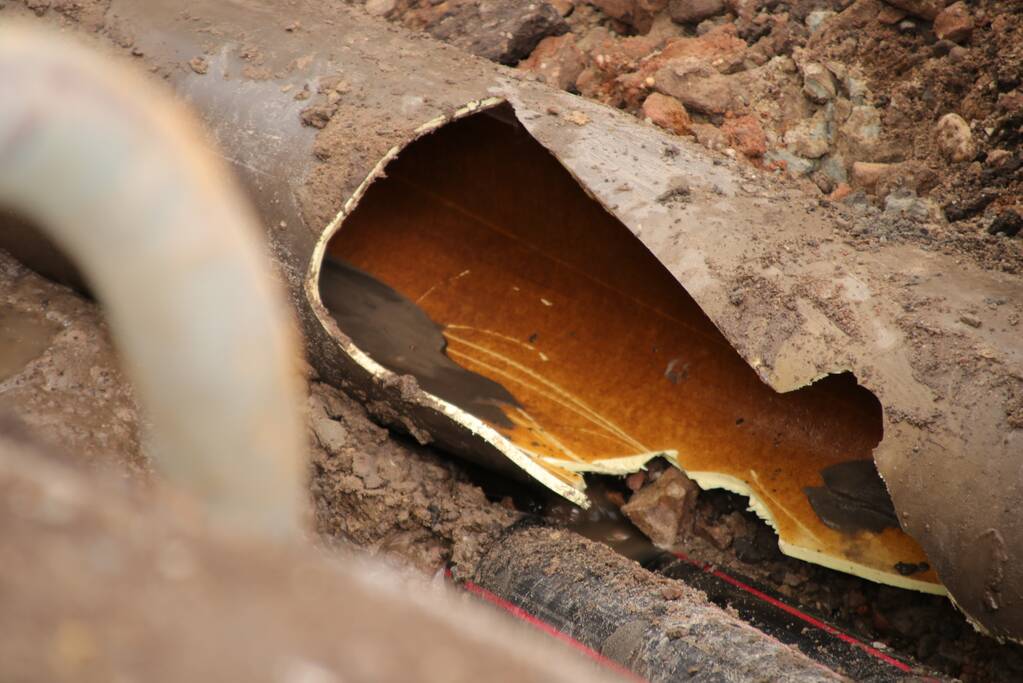 School vrijaf door kapot getrokken hoofdwaterleiding