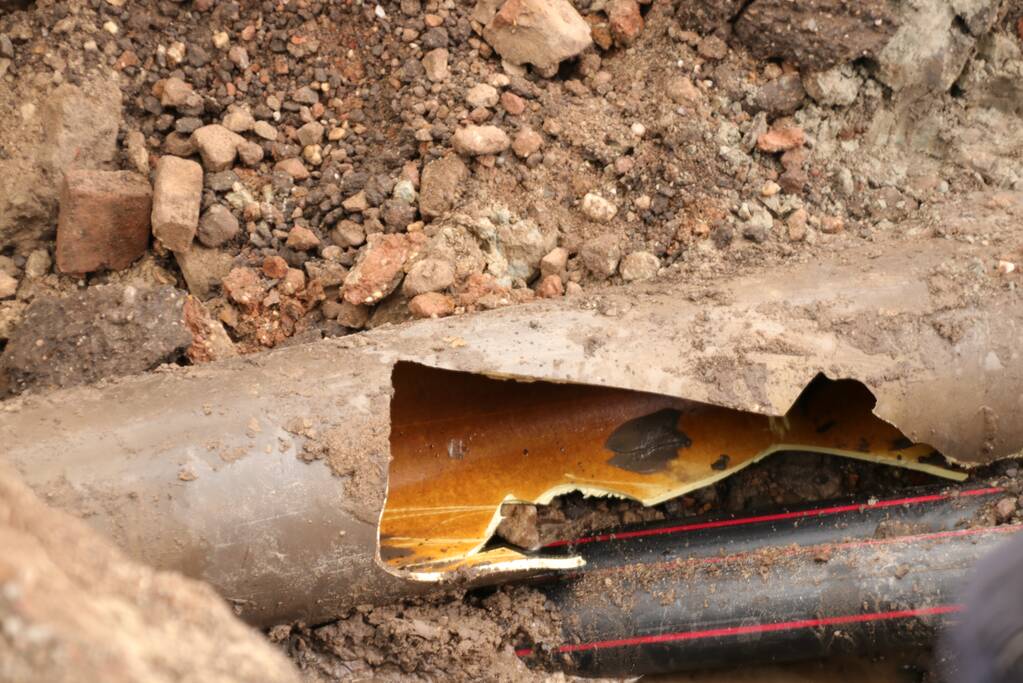 School vrijaf door kapot getrokken hoofdwaterleiding
