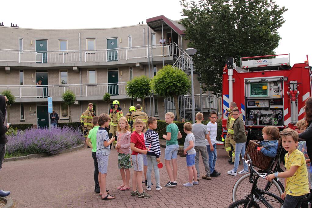 Scooter gaat in vlammen op