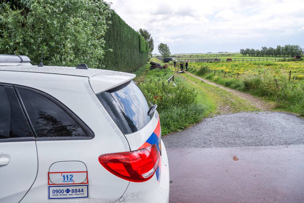 Persoon ernstig gewond bij snoeiwerkzaamheden