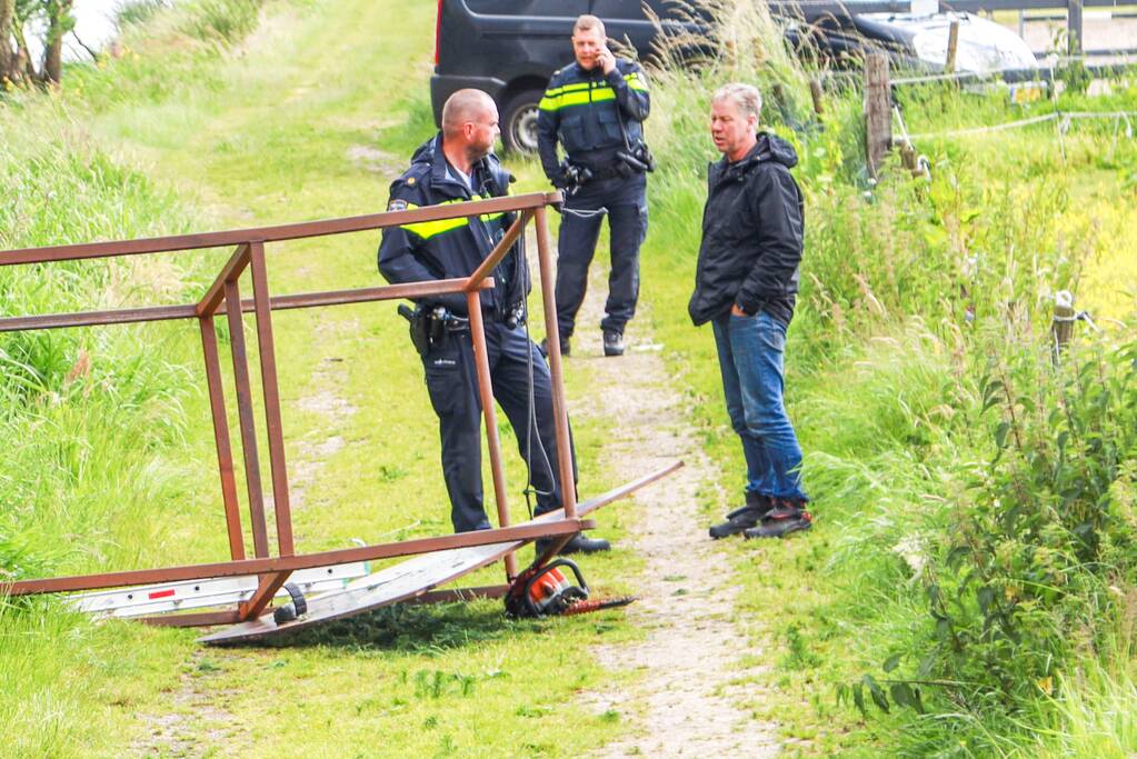 Persoon ernstig gewond bij snoeiwerkzaamheden