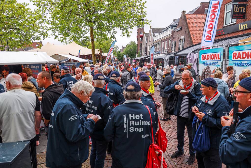 Nationale Haring Dag later gestart door regen
