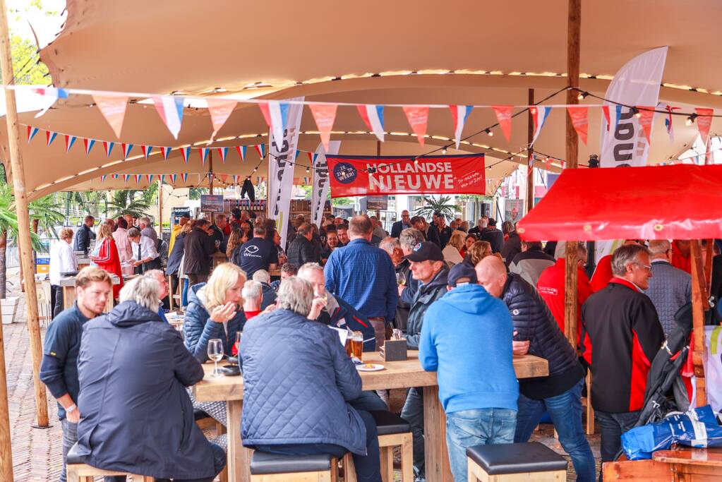 Nationale Haring Dag later gestart door regen