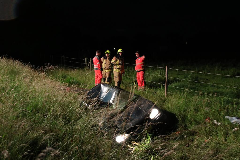 Zwaargewonde na ongeluk