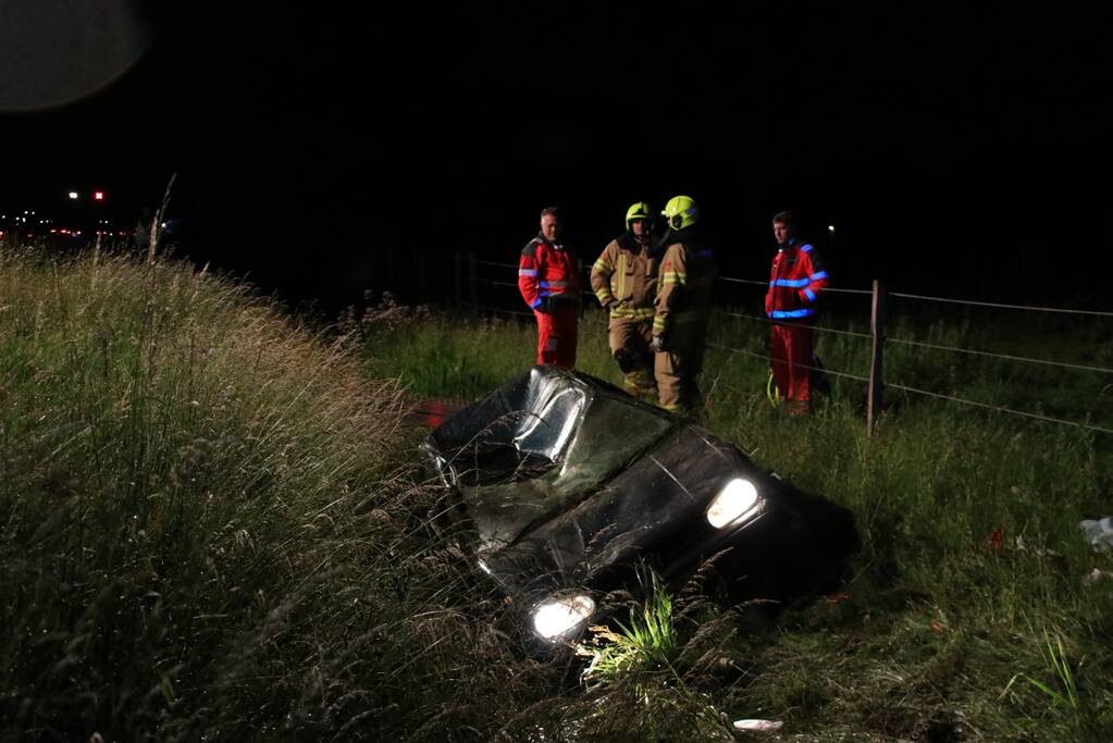 Zwaargewonde na ongeluk