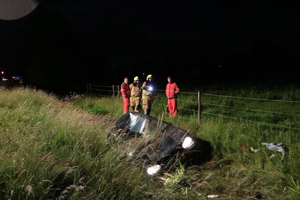 Zwaargewonde na ongeluk