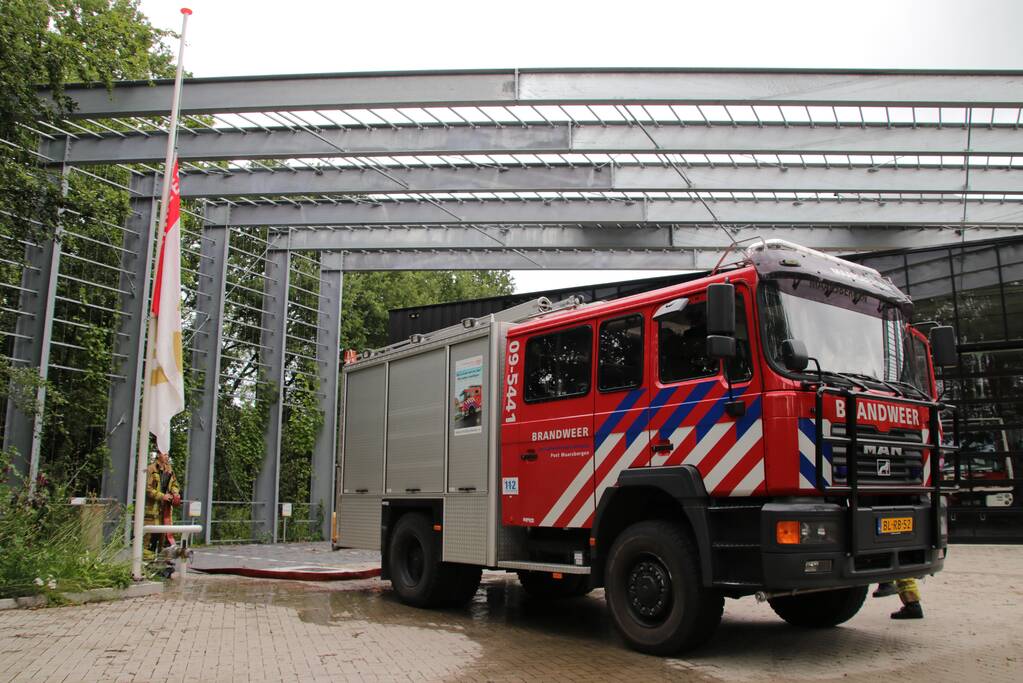 Herdenking omgekomen brandweerlieden bij kazerne Maarsbergen