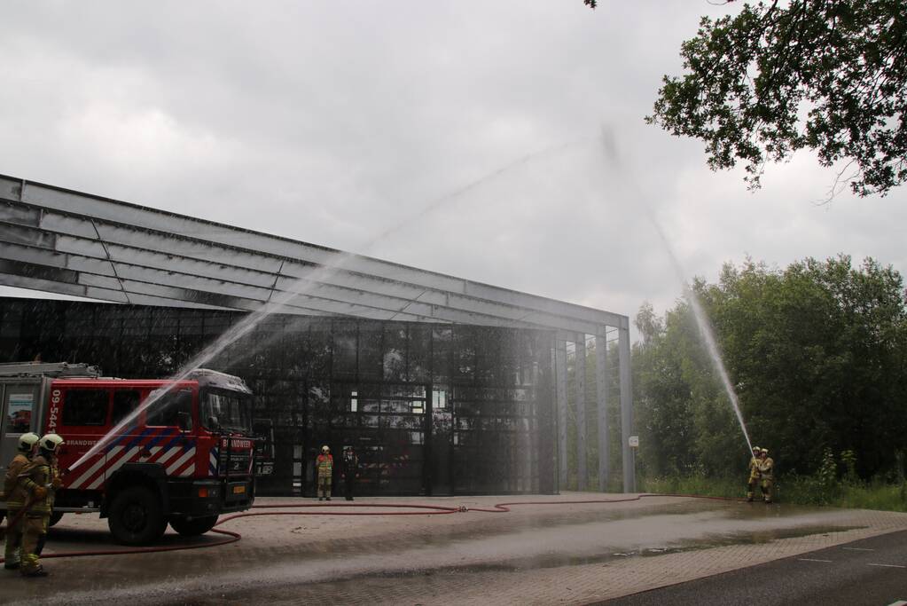 Herdenking omgekomen brandweerlieden bij kazerne Maarsbergen