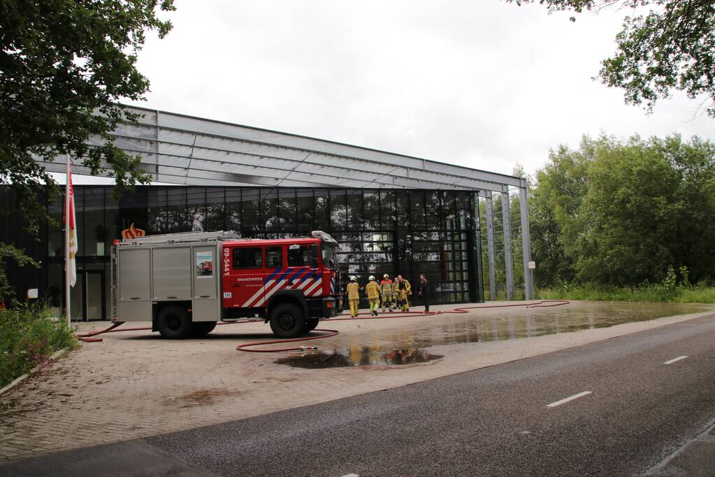 Herdenking omgekomen brandweerlieden bij kazerne Maarsbergen