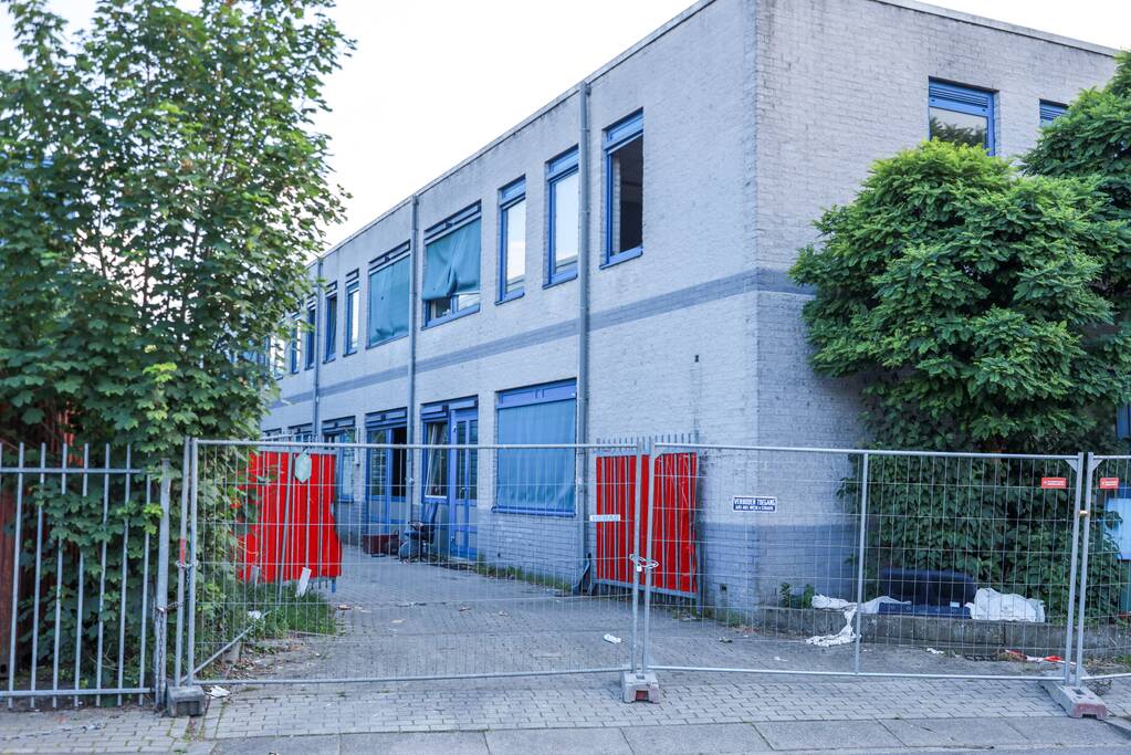 Veel troep achtergebleven na ontruiming kraakpand