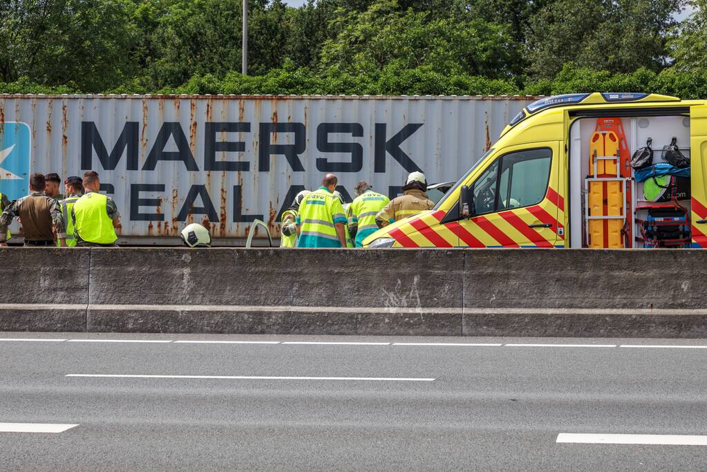 Meerdere gewonden bij ongeval snelweg