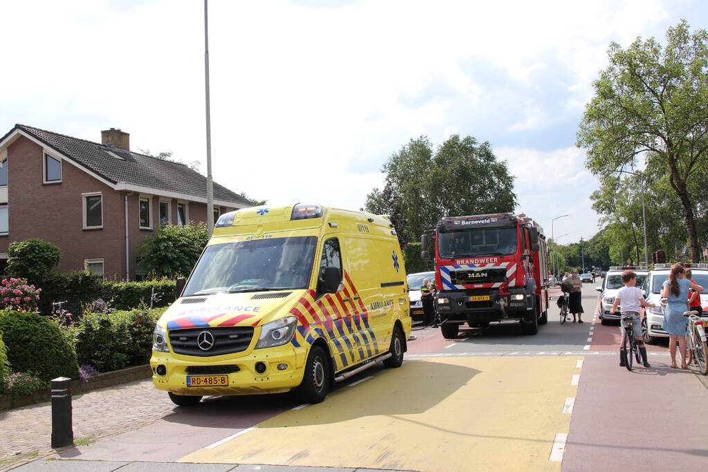 Gewonde bij woningbrand