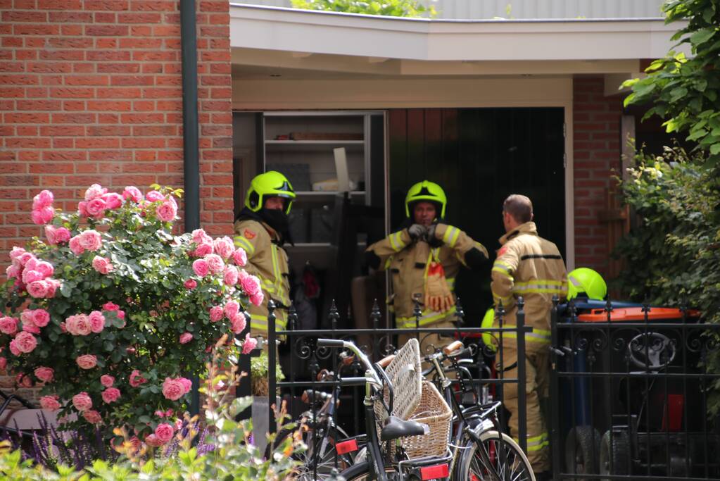Gewonde bij woningbrand
