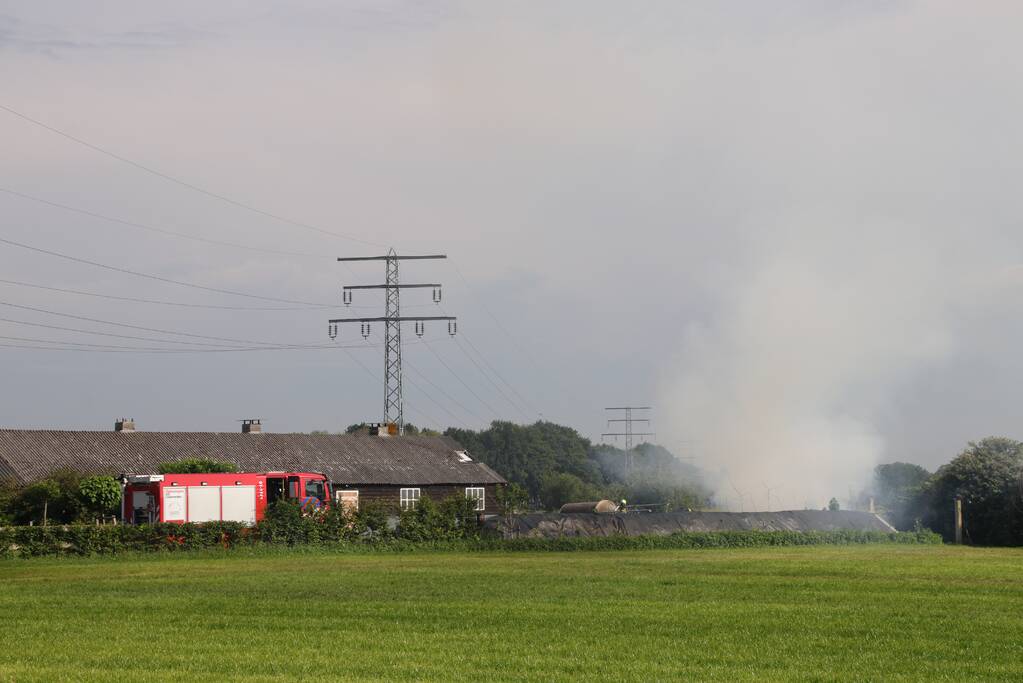 Schuur verwoest door brand