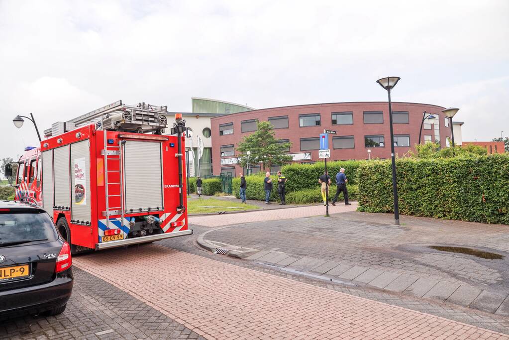 Gaslekkage in tuin kinderdagverblijf