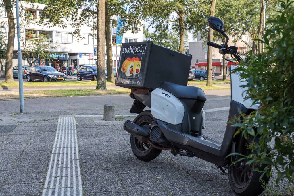 Weg afgesloten na ongeval