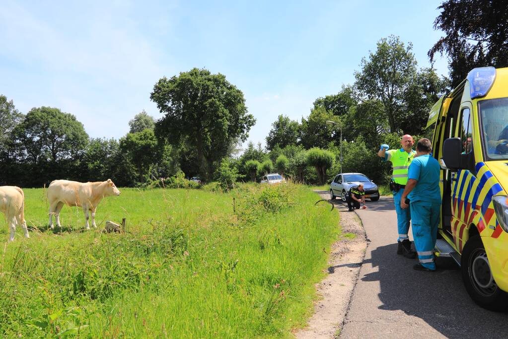 Fietsster ernstig gewond