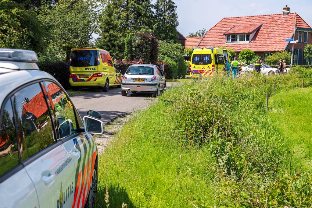 Fietsster ernstig gewond