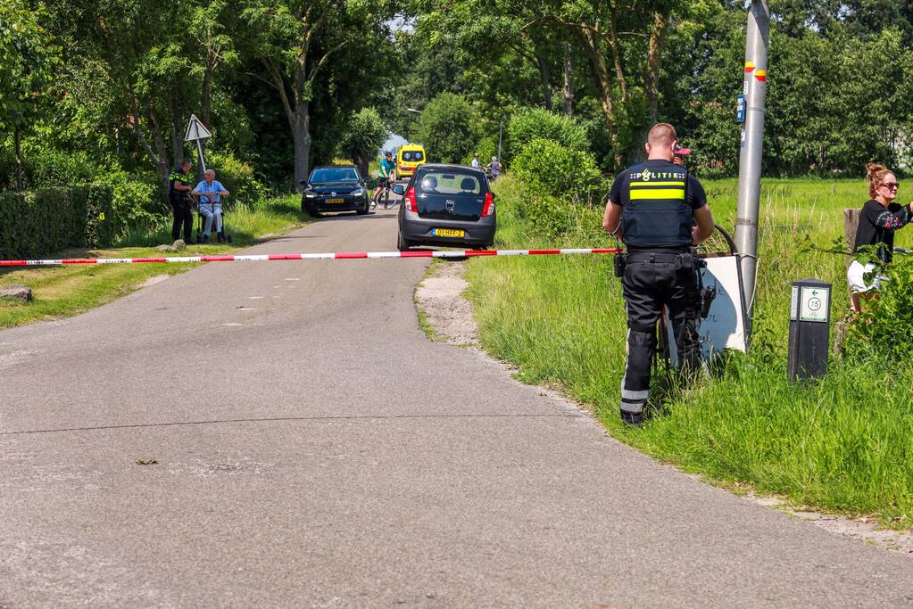 Fietsster ernstig gewond