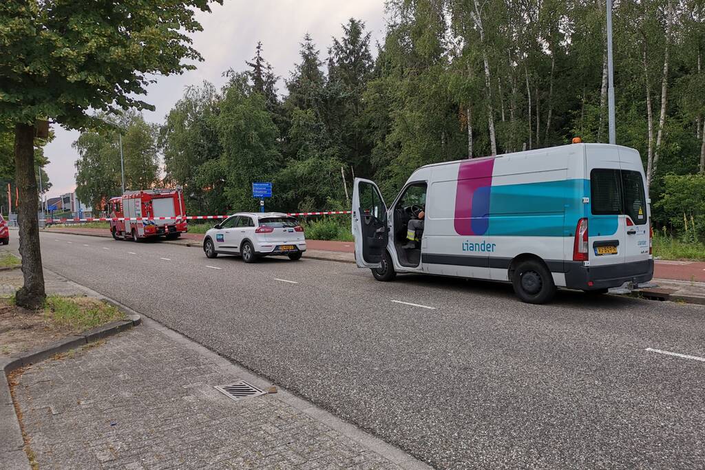 kortsluiting in ondergrondse kabel