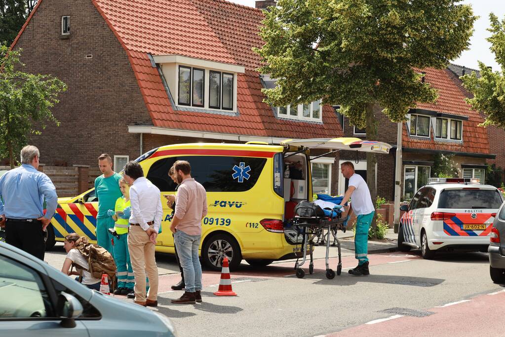 Fietsster gewond bij ongeval