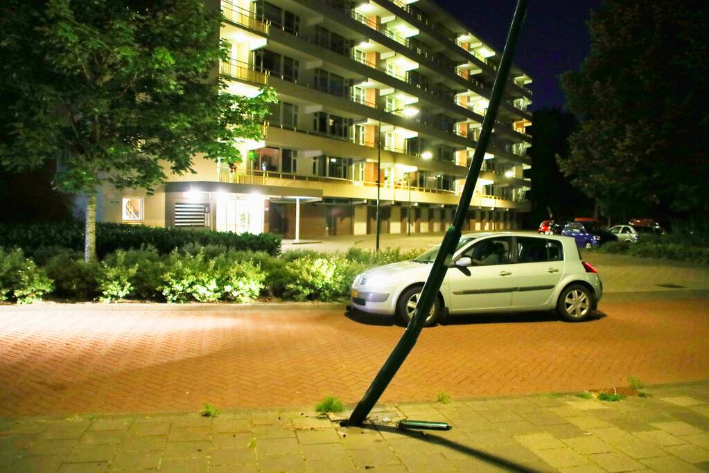 Auto total loss na uitwijkmanoeuvre