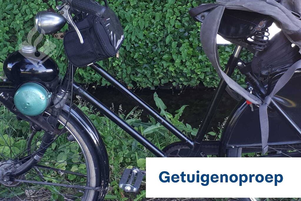 Scooterrijdster vlucht na ongeval