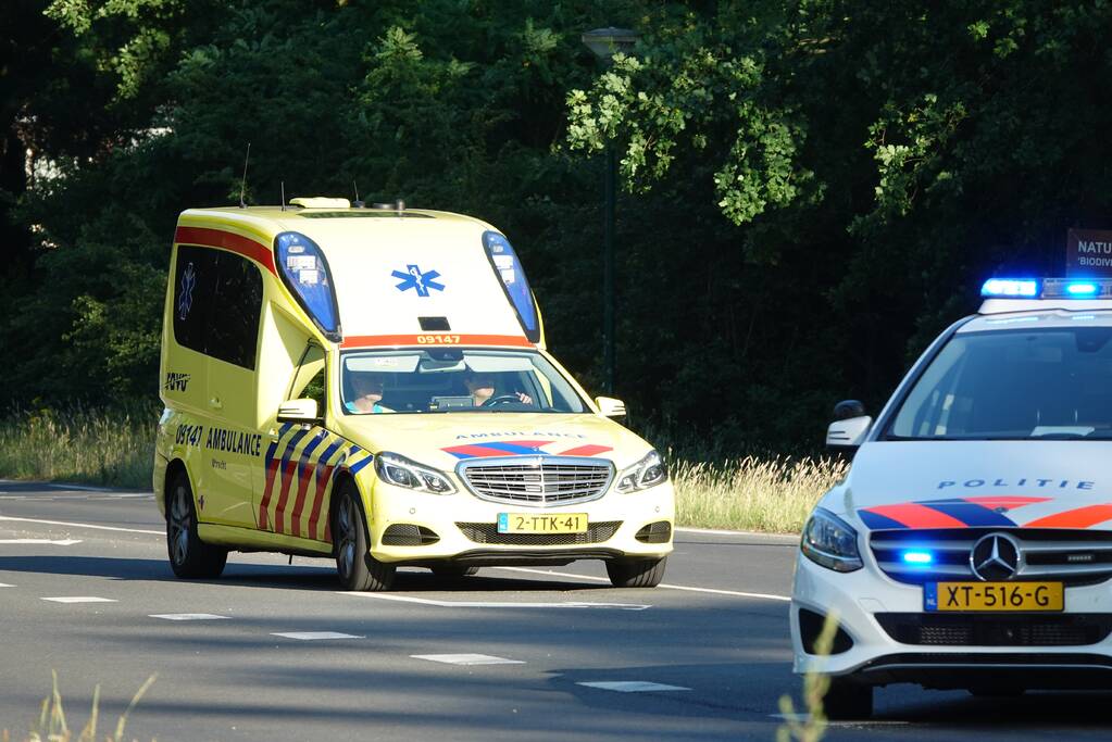 Vier gewonden bij aanrijding