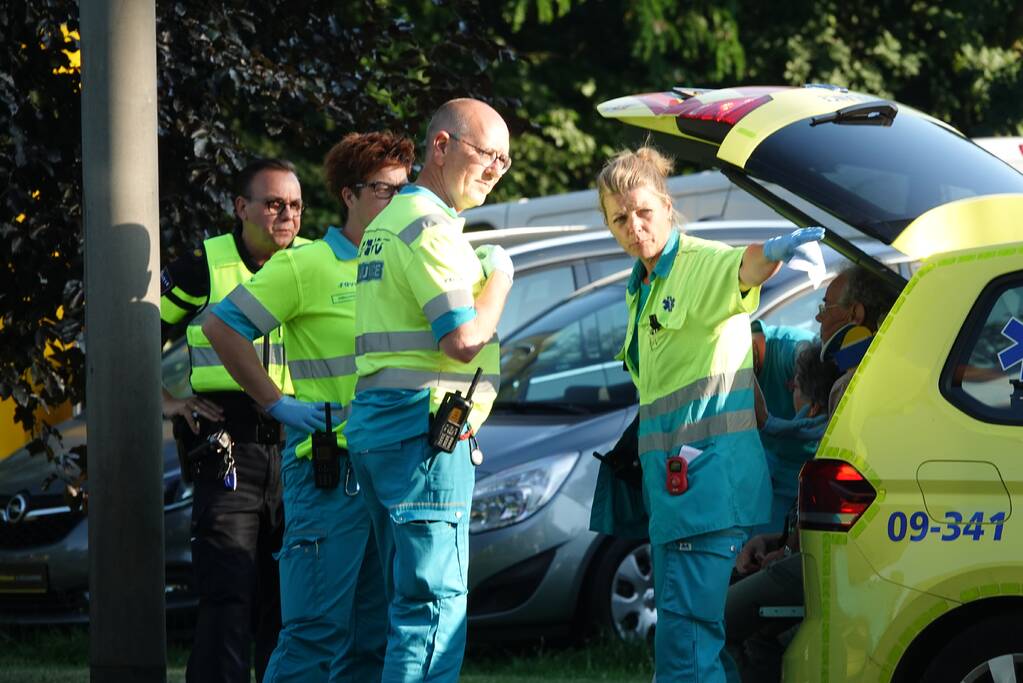 Vier gewonden bij aanrijding