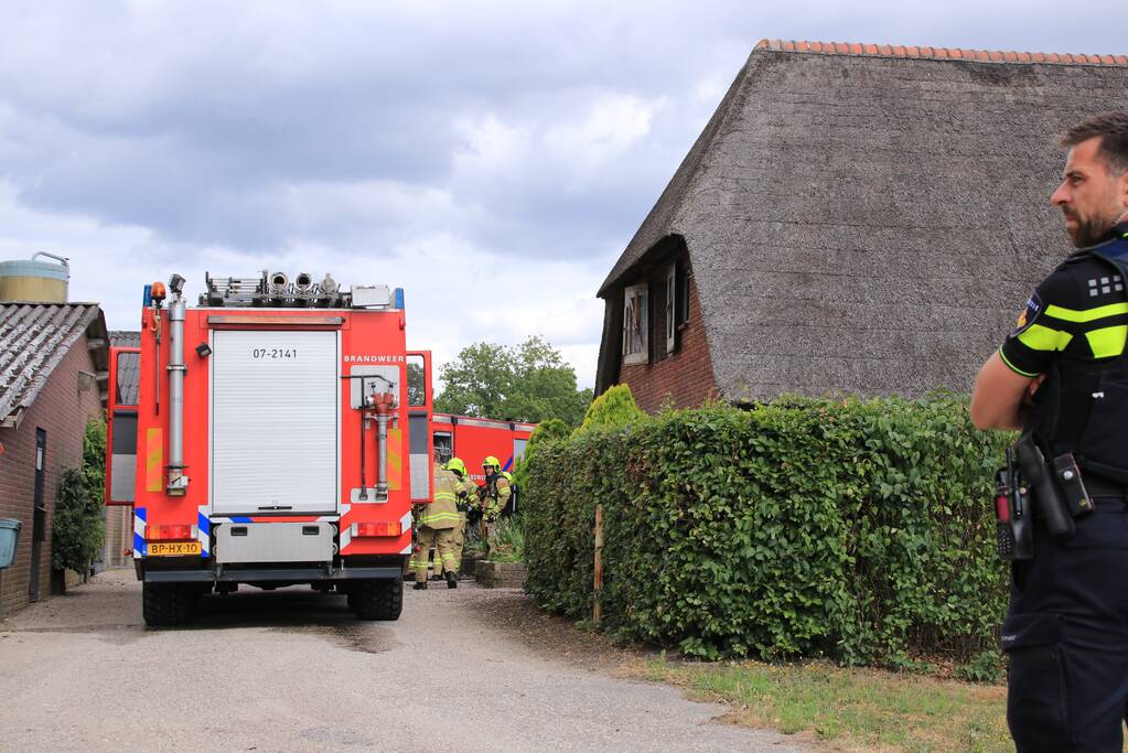 Brand in ventilator woonboerderij