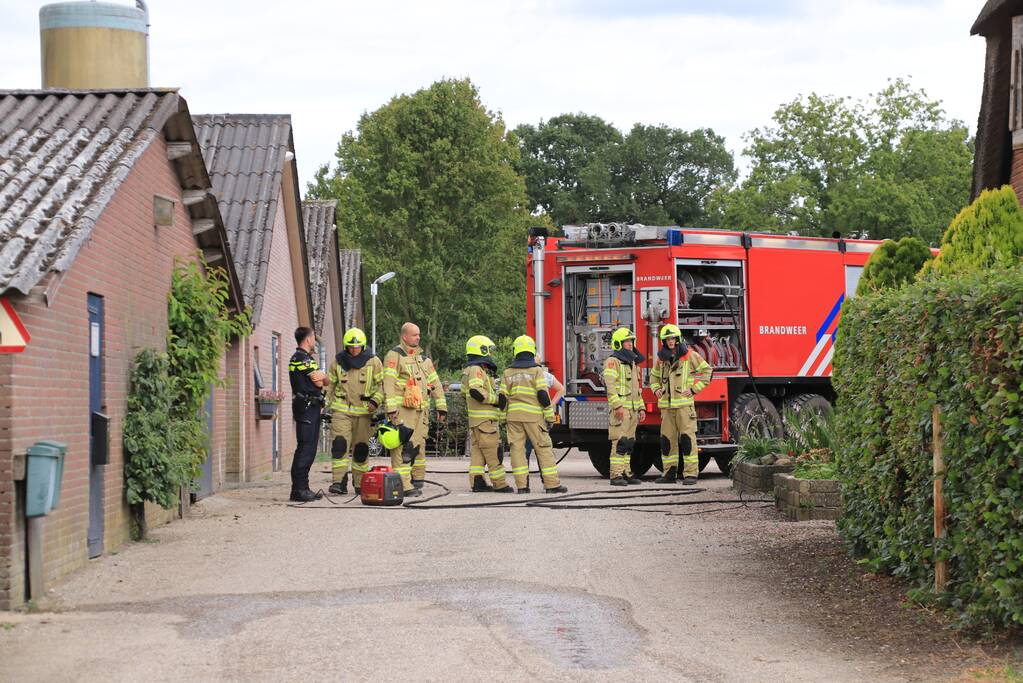 Brand in ventilator woonboerderij