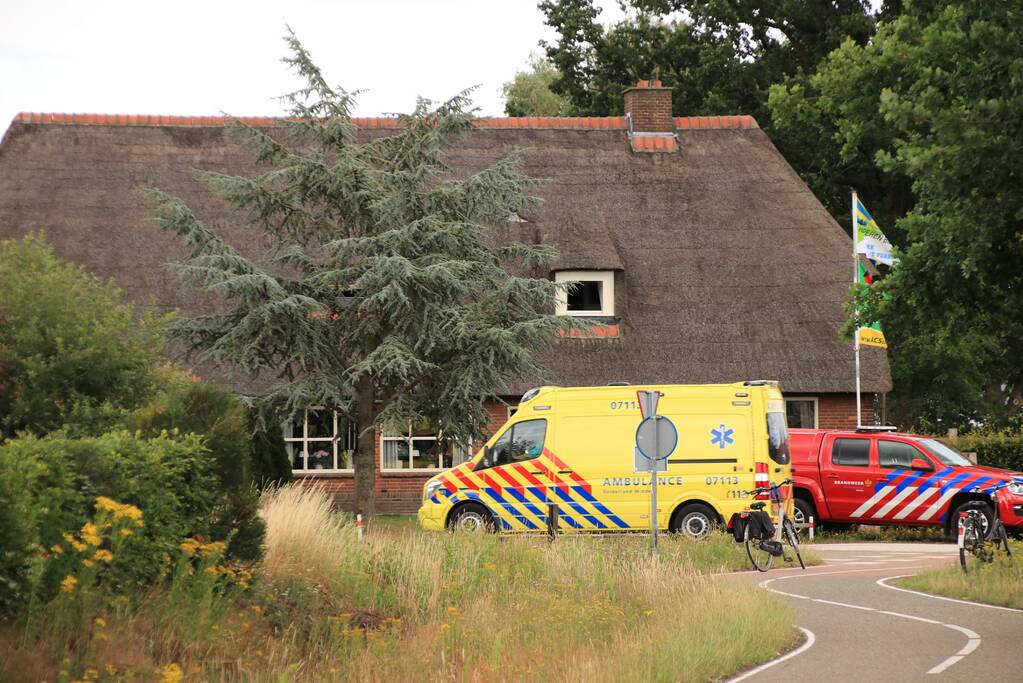 Brand in ventilator woonboerderij